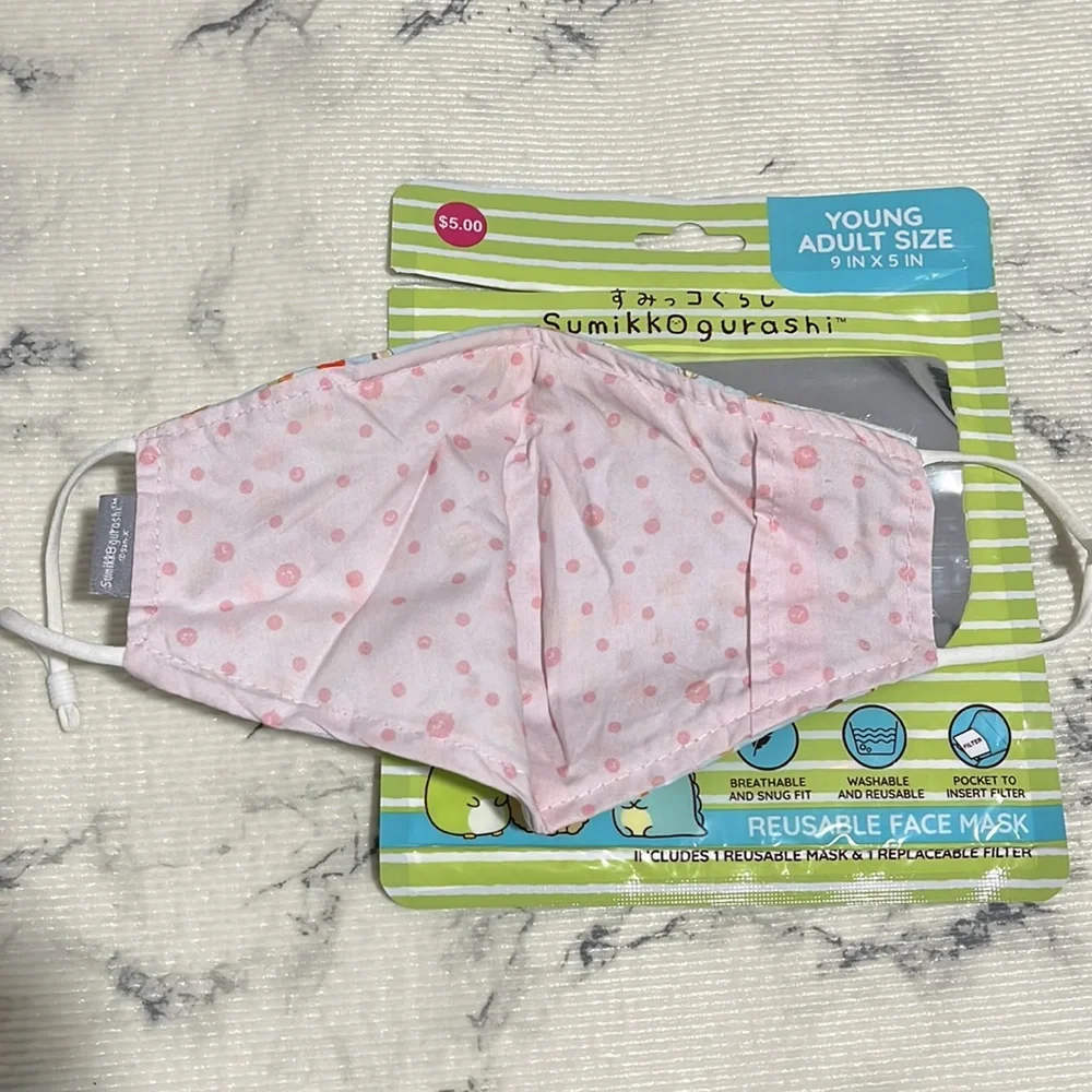 Sumikko Gurashi Young Adult Face Mask